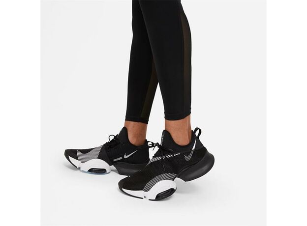 Nike Pro Women's Mid-Rise Mesh-Panelled Leggings_5