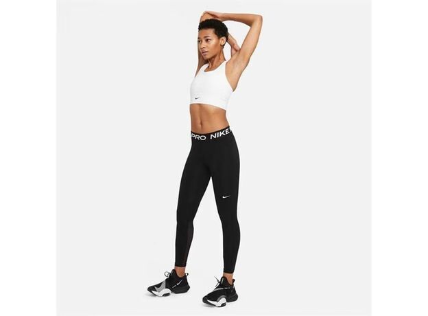 Nike Pro Women's Mid-Rise Mesh-Panelled Leggings_6