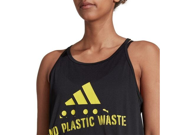 adidas End Plastic Waste Womens Running Tank_4