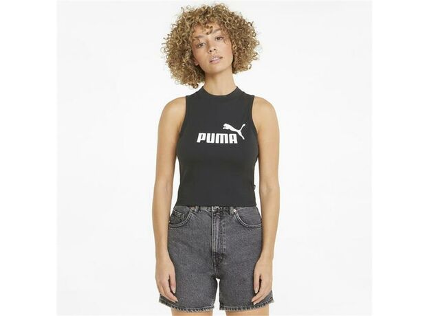 Puma Logo Crop Top Womens_0
