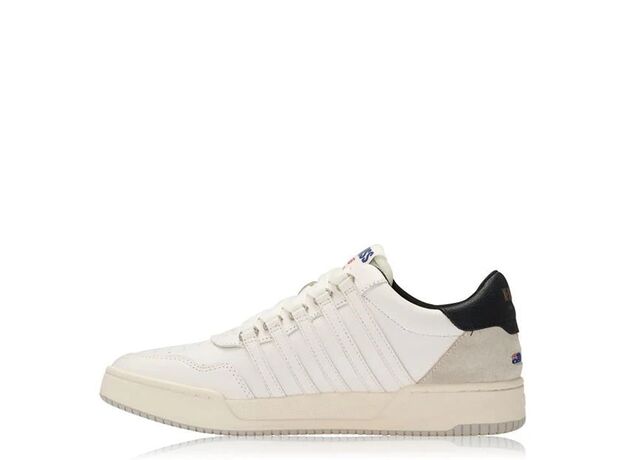 K Swiss Lawn Court Leather Trainers_0