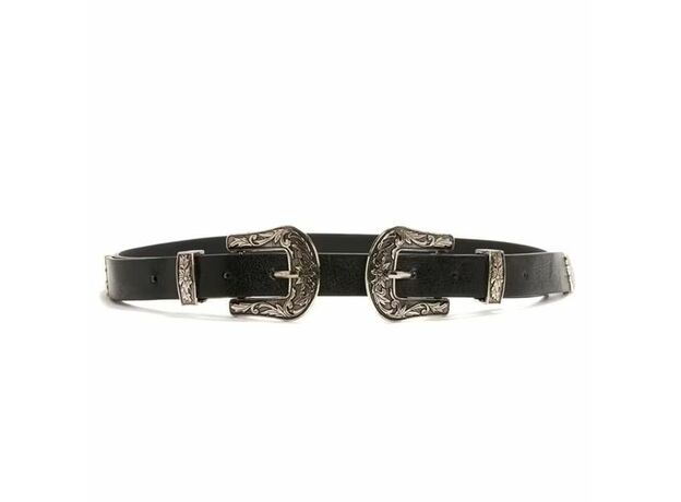 I Saw It First Double Buckle Western Style Belt_1