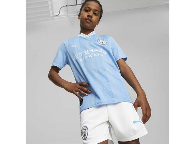 Puma Manchester City Home Shirt 2023 2024 Juniors_0