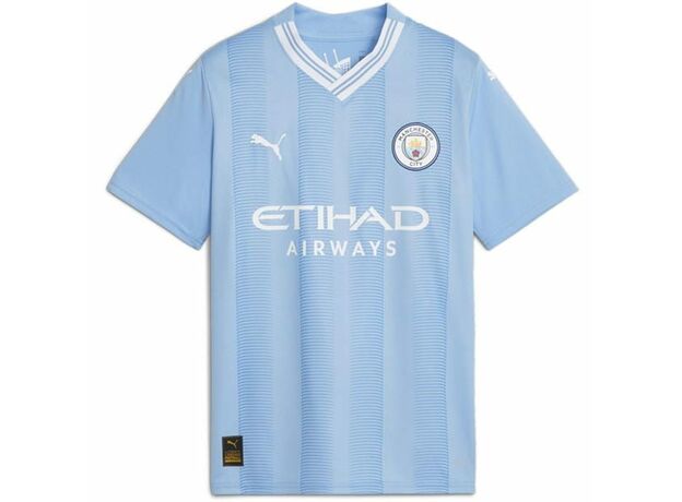 Puma Manchester City Home Shirt 2023 2024 Juniors