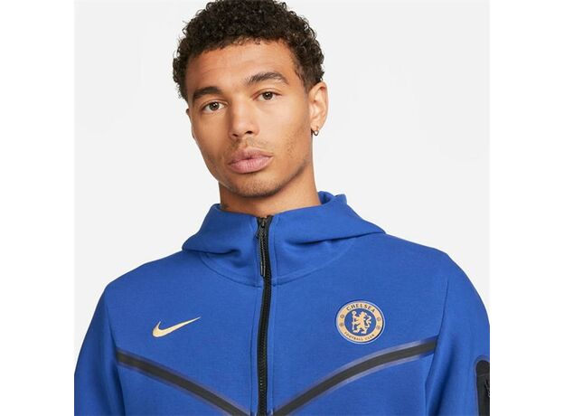 Nike Chelsea Tech Fleece Windrunner Hoodie 2023 2024 Adults_1
