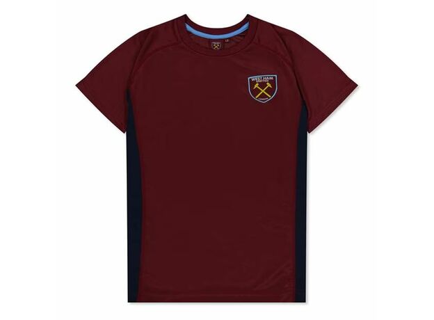 Source Lab Ham United Poly T-Shirt Juniors