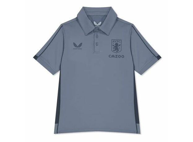 Castore Aston Villa Training Polo Shirt Juniors