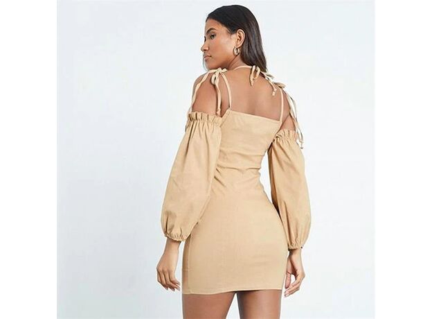 I Saw It First Bengaline Ruched Bust Cut Out Bodycon Dress_3