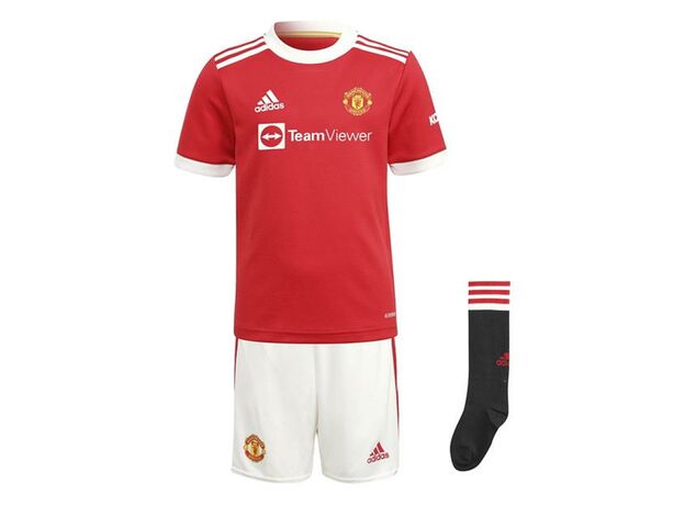 adidas Manchester United Home Mini Kit 2021 2022