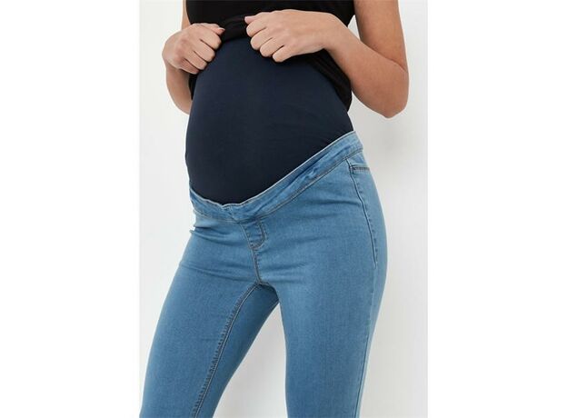 Missguided Vice Over Bump Maternity Skinny Jeans_0