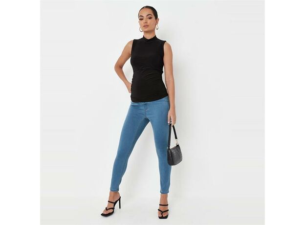 Missguided Vice Over Bump Maternity Skinny Jeans_1