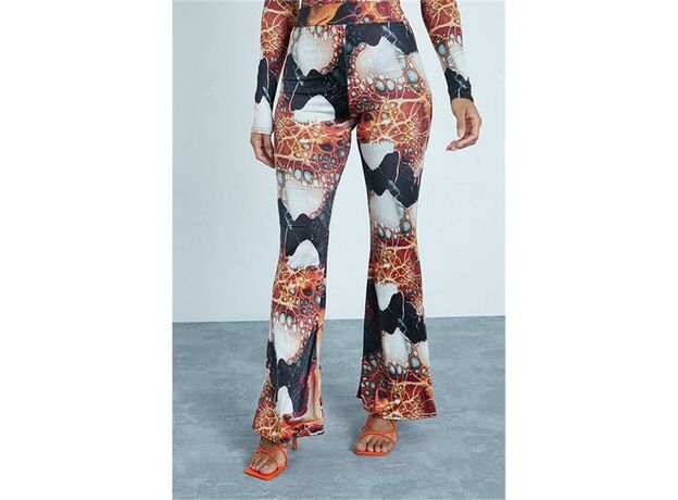 I Saw It First Matt Gurney 1 Slinky Abstract Flared Trousers_2