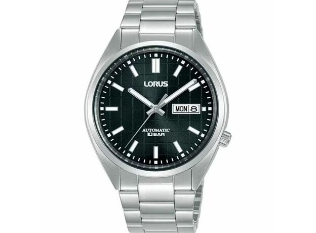 Lorus Gents Lorus Automatic Black Dial Watch RL491AX9