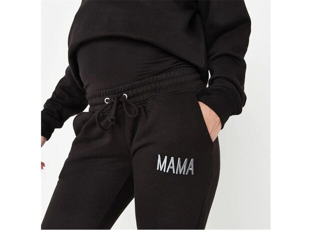Missguided Mama Embroidered Over Bump Maternity Joggers_1