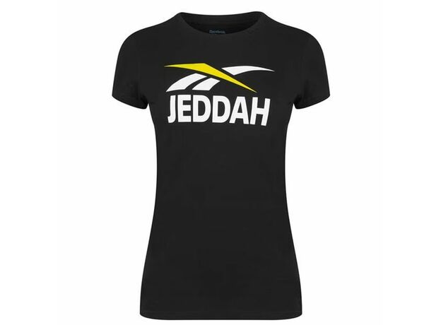 Reebok Jeddah T Shirt Womens