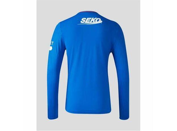 Castore Rangers Home Long Sleeve Shirt 2023 2024 Adults_0