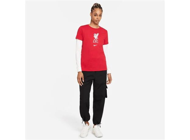 Nike Liverpool FC Crest T-Shirt Womens_2