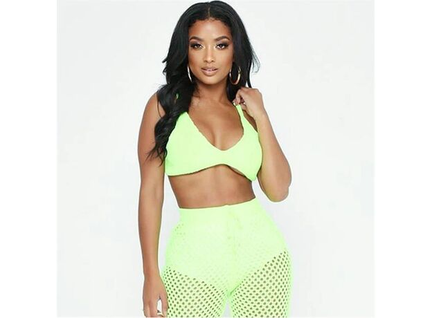 I Saw It First Knitted Triangle Bralet_0