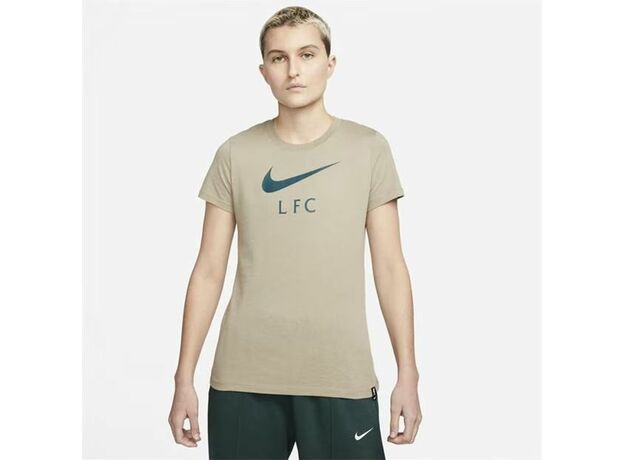 Nike Liverpool Swoosh T-Shirt Ladies