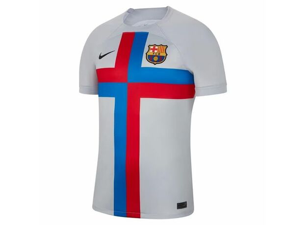 Nike FC Barcelona 2022/23 Stadium Third Football Shirt 2022/2023 Mens