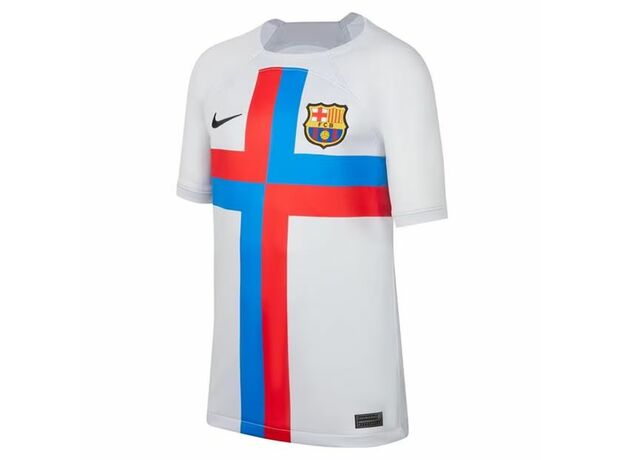 Nike FC Barcelona 2022/23 Stadium Third Football Shirt 2022/2023 Junior Boys