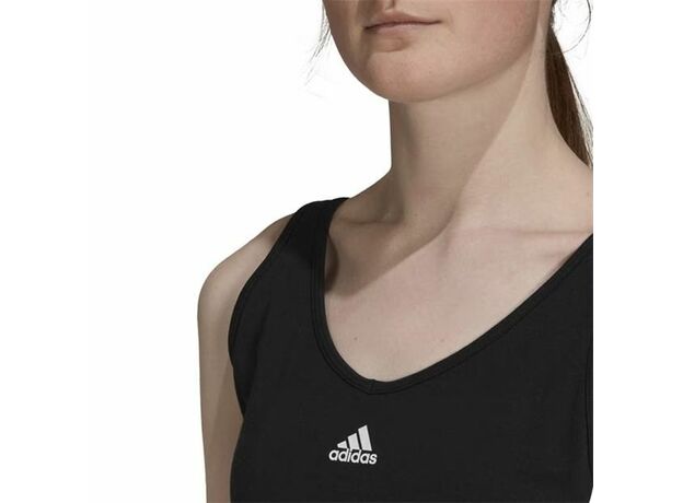 adidas 3-Stripes Crop Top With Removable Pads_3