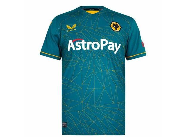 Castore Wolves Away Authentic Shirt 2022/2023 Adults